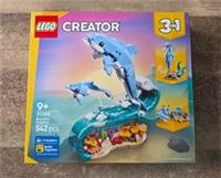 LEGO Creator 3-in-1 Sea Animals: Beautiful Dolphins Set 31385