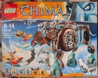 LEGO LEGENDS OF CHIMA: Maula's Ice Mammoth Stomper Retired Damaged Box 70145