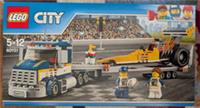 LEGO CITY Racing Dragster Transporter New Sealed Retired Damaged Box 60151