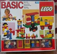 LEGO Basic Building Vintage Rare 1985 Set New Sealed Retired Damaged Box - 340