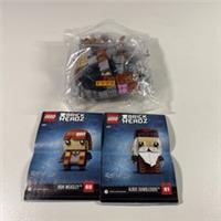 LEGO BRICKHEADZ: Ron Weasley & Albus Dumbledore (41621) - NO BOX