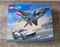 LEGO City Jet vs. Car Set 60489