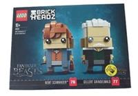 LEGO BRICKHEADZ: Newt Scamander & Gellert Grindelwald (41631)