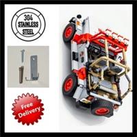 Wall Mount for Lego Jurassic Park Jeep Wrangler 77984 bracket hook fixing