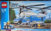 LEGO CITY: Heavy-Lift Helicopter Forest Police New Sealed 4439 Damaged Box **