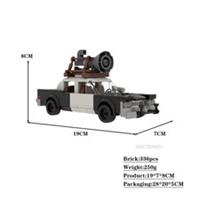 MOC VBlues Brothers BluesMobile Car Building Blocks Kids Vehicle Building Toys