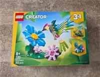 LEGO Creator 3-in-1 Wild Animals: Colorful Hummingbird Set 31384