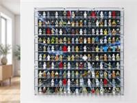 BRIXBOX Star Wars Themed Wall Mounted Tiered Display Cases for LEGO Minifigures