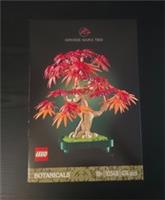 LEGO Botanicals Japanese Red Maple Bonsai Tree Set 10348