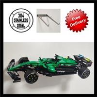 Wall mount for LEGO Aston Martin Aramco AMR25 42240 bracket STAINLESS STEEL