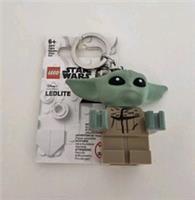 LEGO STAR WARS YODA MINIFIGURE KEY LIGHT KEYRING LEDLITE LED TORCH NEW