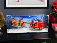 BRIXBOX Display case for LEGO Santa's Sleigh - 40499