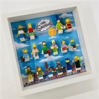Display Frame for Lego The Simpsons Series 1 minifigures 71005 figures 27cm