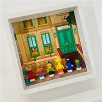 Display Frame for Lego Ideas 123 Sesame Street minifigures 21324 figures 27cm