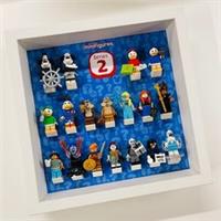 Display case Frame For Lego Disney Series 2 Minifigures 71024 Figures 27cm