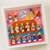 Display Frame for Lego The Simpsons Series 1 minifigures 71005 figures 27cm