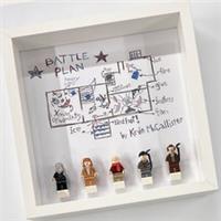Display Case Frame for Lego Ideas Home Alone 21330 minifigures figures 27cm