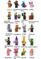 Lego Movie 2 Minifigures Series 71023 Select your Mini Figure ---->