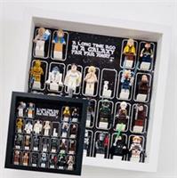 Display frame for Lego classic Star Wars Minifgures general 27cm case