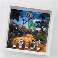 Display Frame for Lego Wizard of Oz Lego Movie 2 minifigures 27cm