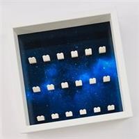 Display Frame for Lego Marvel general Avengers minifigures 27cm case