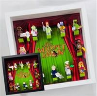 Display frame for Lego Muppets Minifgures figures 71033 25cm 27cm
