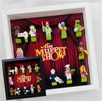 Display frame for Lego Muppets Minifgures - 71033 25cm 27cm case