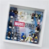 Display frame case for Lego Marvel series 2 71039 minifigures figures 27cm