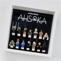 Display case frame for Lego Star Wars Ahsoka minifigures 25cm 27cm