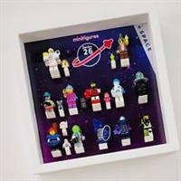Display frame case for Lego 71046 Series 26 Space minifigures 27cm