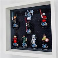 Display Frame case for Lego 25th Star Wars Anniversary 7 Minifigures 27cm