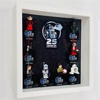 Display Frame case for Lego 25th Star Wars Anniversary 8 Minifigures 27cm