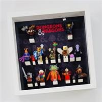 Display frame for Lego 71047 Dungeons and Dragons minifigures 27cm case