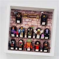 Display frame case for Lego Dungeons and Dragons 71047 minifigures 27cm