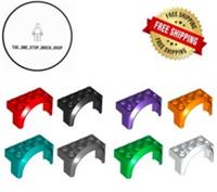 LEGO 4x Vehicle Mudguard 4 x 2 1/2 x 2 ( 3387 ) Choose Your colour NEW FREE P&P