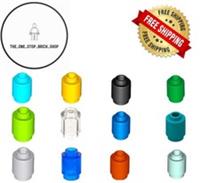 LEGO Brick, Round 1 x 1 ( 10 Pack ) 3062 Choose Colour NEW FREE P&P