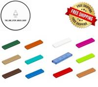 LEGO 1 x 4 Tile ( 5 Pack ) 2431 Choose Colour NEW FREE P&P