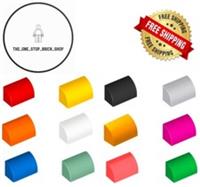 LEGO Slope, Curved 1 x 2 ( 5 Pack ) 37352 Choose Colour NEW FREE P&P