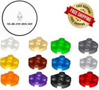 LEGO Plate Round 2 x 2 with Axle Hole ( 10 Pack ) 4032 Choose Colour NEW