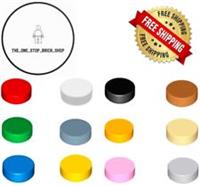 LEGO Tile, Round 1 x 1 ( 10 Pack ) 98138 Choose Colour NEW FREE P&P