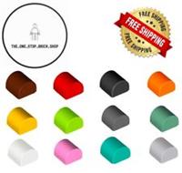 LEGO Slope Curved 1 x 1 Double ( 5 Pack ) 49307 Choose Colour NEW FREE P&P