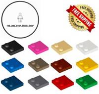 LEGO Tile 2 x 2 With Stud On Edge ( 5 Pack ) 33909 Choose Colour NEW FREE P&P