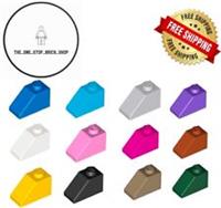 LEGO Slope 45 2 x 1 ( 10 Pack ) 3040 Choose Colour NEW FREE P&P