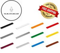 LEGO Tile 1 x 8 ( 5 Pack ) 4162 Choose Colour NEW FREE P&P