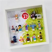 Display frame case for Lego 71048 Series 27 minifigures 27cm
