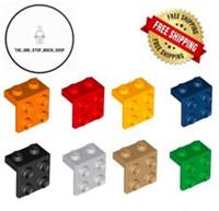 LEGO Bracket 1x2 - 2x2 ( 5 Pack ) 44728 Choose Colour NEW FREE P&P