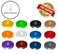 LEGO Tile Round 2x2 with Open Stud ( 5 Pack ) 18674 Choose Colour NEW FREE P&P