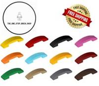 LEGO Slope Curved 4 x 1 Double ( 5 Pack ) 93273 Choose Colour NEW FREE P&P