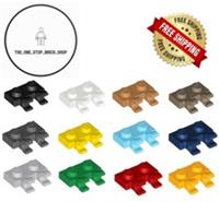 LEGO Plate 1 x 2 with 2 Open Clips ( 5 Pack ) 60470 NEW FREE P&P