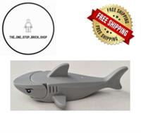 LEGO Light Bluish Gray Shark ( 14518c040pb04 ) NEW FREE P&P